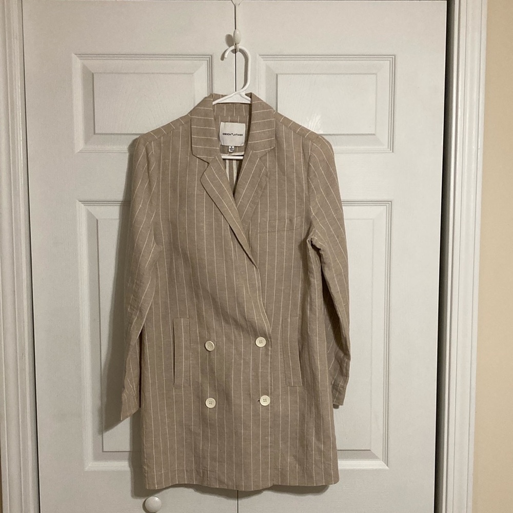 Gibson Latimer Linen Blazer